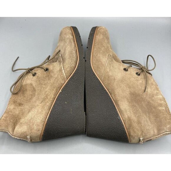 Sperry Harlow Suede Leather Chukka Wedge‎ Ankle Boots Womens 11 M - Picture 6 of 8